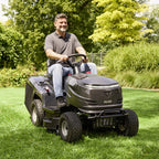 AL-KO Easy 13-86.6 M-A Petrol Rear Collect Lawn Tractor 86cm
