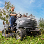 AL-KO Easy 13-92.6 CS-A Petrol Side Discharge/Mulching Lawn Tractor 92cm