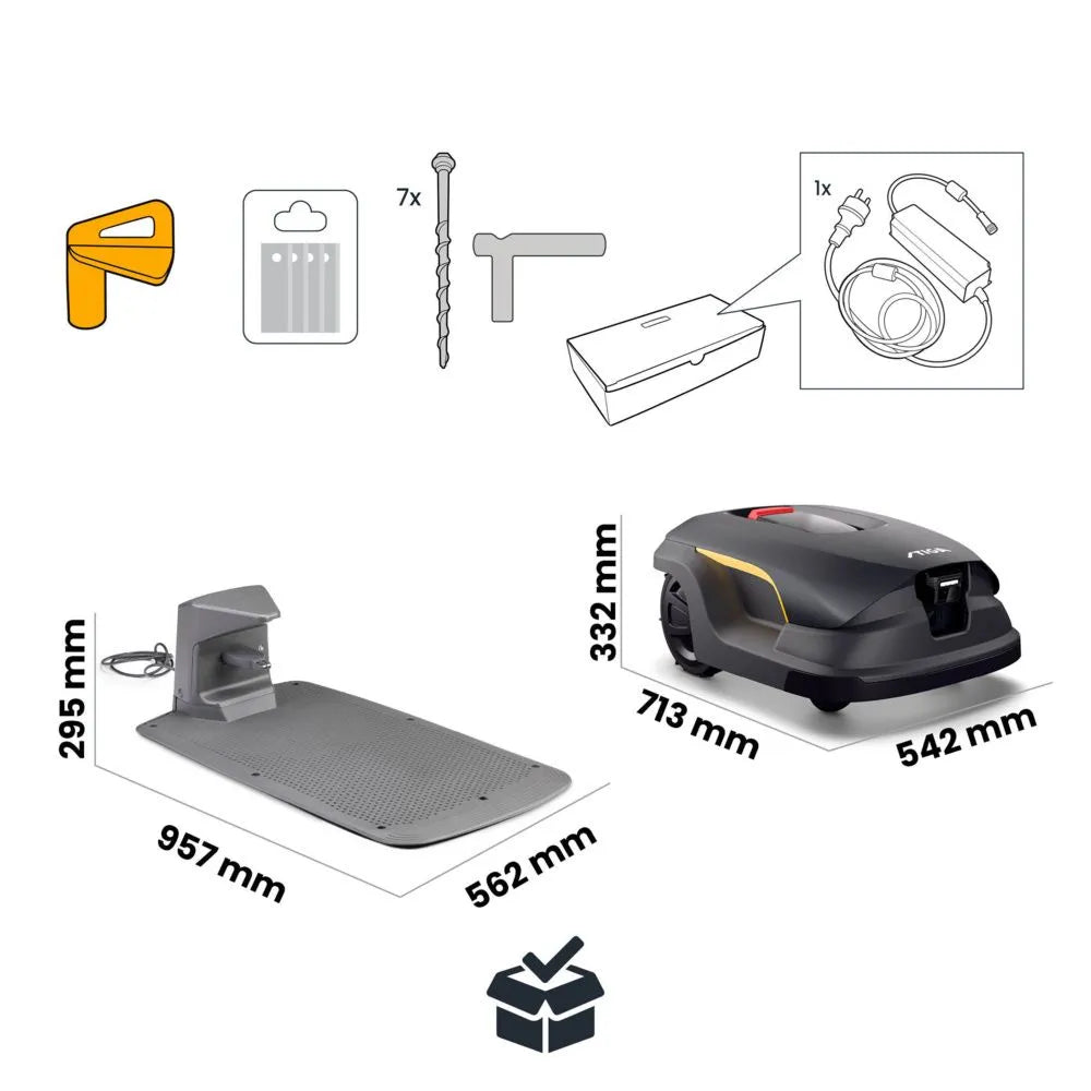 STIGA A 100V Automatic Robot Lawn Mower