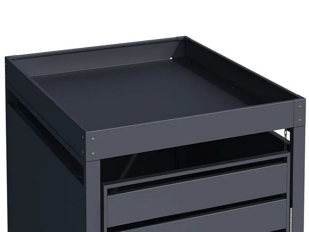 Anthracite Grey Wheelie Bin Storage With Planter- Single Bin Store