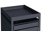 Anthracite Grey Wheelie Bin Storage With Planter- Single Bin Store